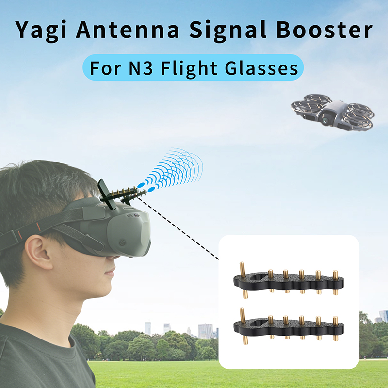 Drone Goggles Dji - Усилитель сигнала N3 Yagi Antenna для