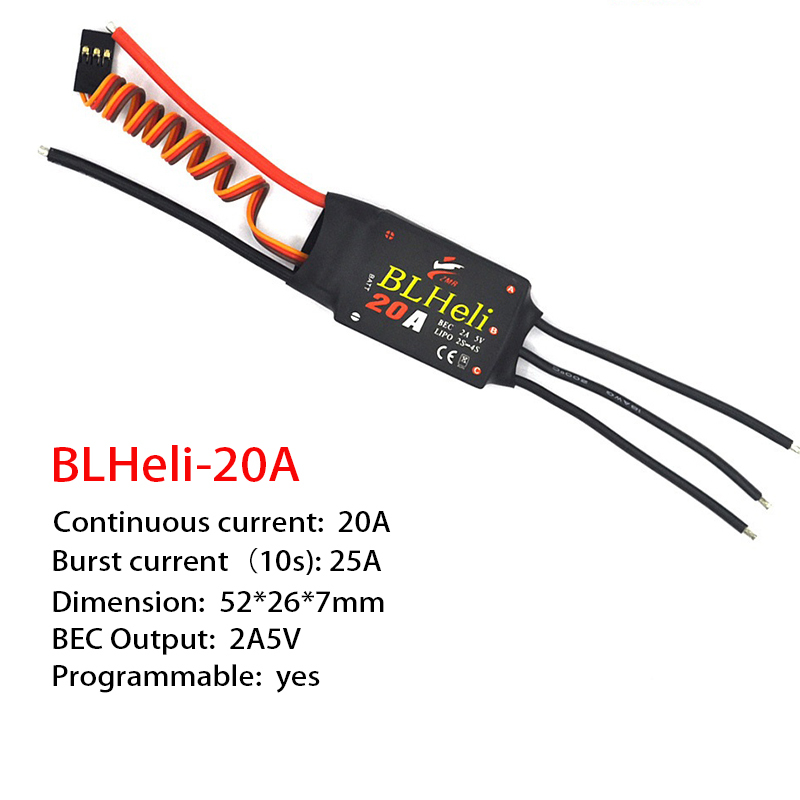 1-3 шт. бесщеточный ESC BLHeli – обзор и цена Fpv Drone