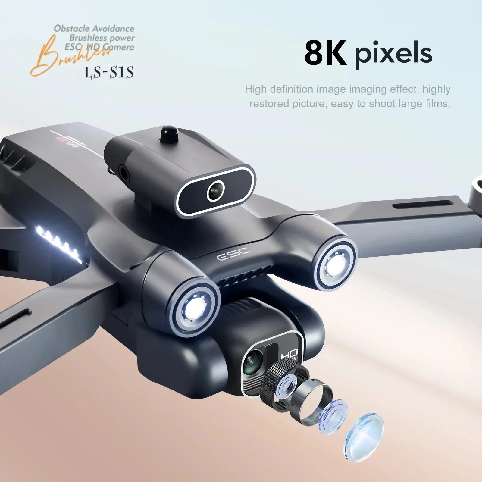 Новинка, камера для дрона S1S, – обзор и цена Brushed Drone Motor