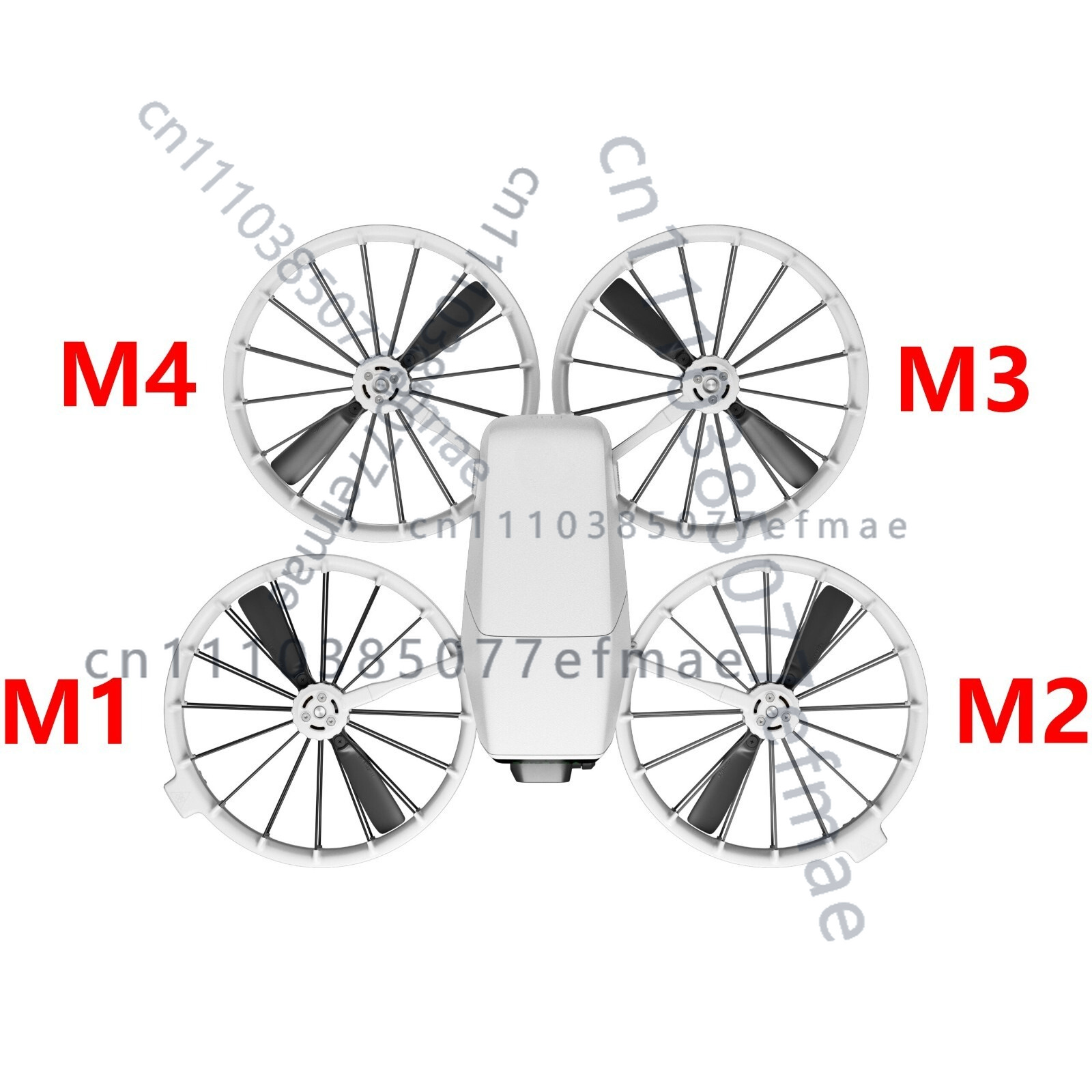 1 шт. для DJI Flip M2: Нижняя  – обзор и цена Propeller Guard