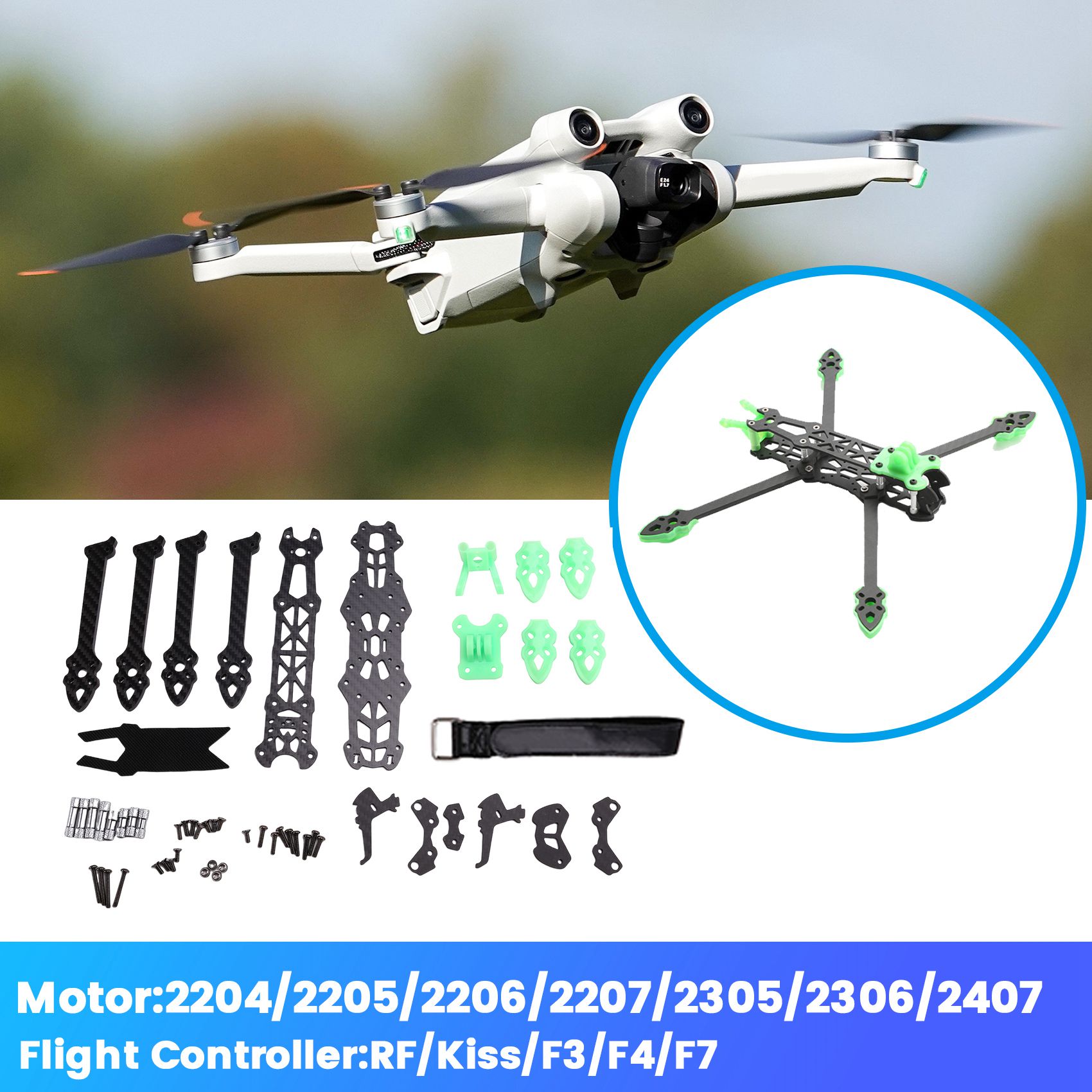 YSUN-MARK4-HD Mark 4 HD 5-дюйм – обзор и цена Carbon Fiber Drone Frame